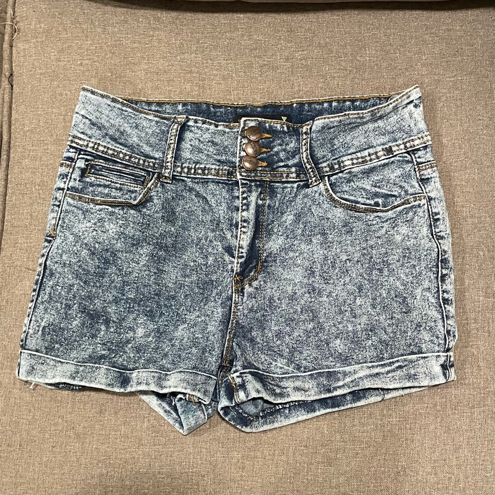 Womens size 11 jean short shorts denim pockets